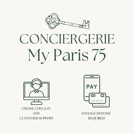 公寓 Charming Near Notre-dame & Marais 巴黎